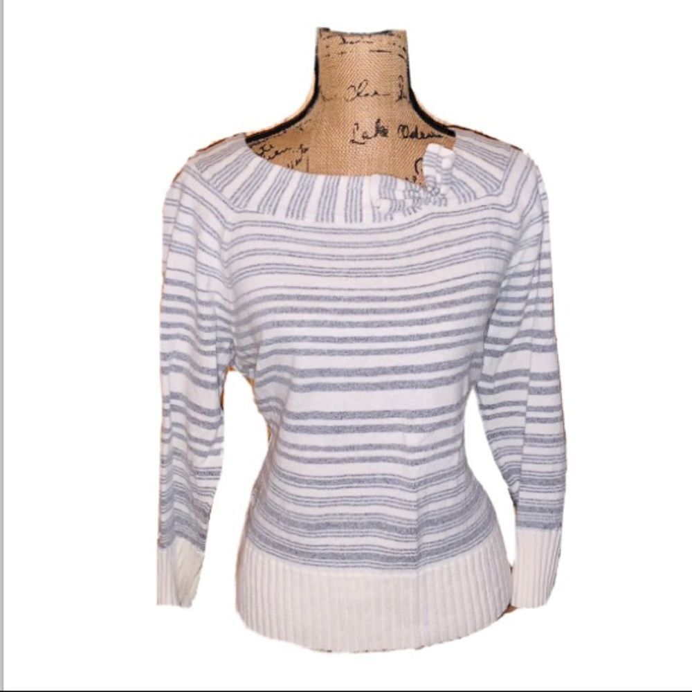 I.E. women stripe sweater size 2x